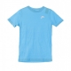 maglietta ragazzo sportswear tee futura LAGOON PULSE/WHITE
