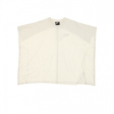 maglietta donna w sportswear top earth day OATMEAL HEATHER/WHITE