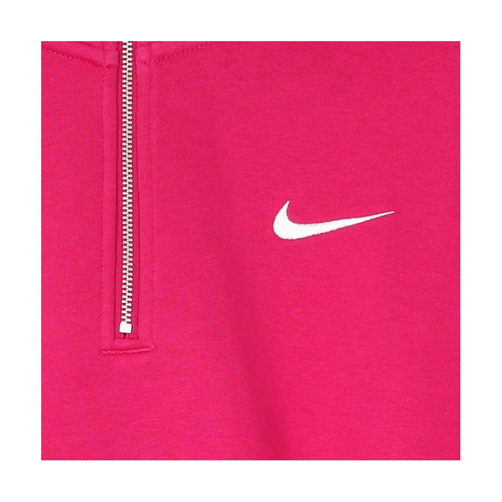 felpa cappuccio corta donna w sportswear icon clash hoodie zip FIREBERRY/BLACK/WHITE