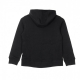 felpa cappuccio bambino sportswear pullover BLACK/WHITE