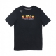 maglietta uomo lebron james dry logo tee BLACK/TOTAL ORANGE