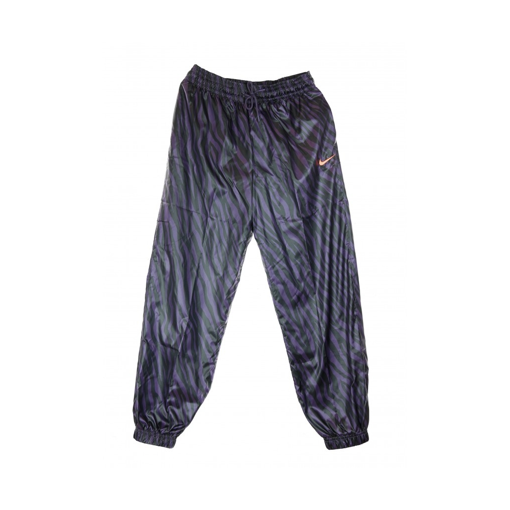 pantalone tuta donna icon clash pant DARK RAISIN/BRIGHT MANGO
