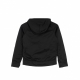felpa cappuccio zip bambino therma gfx hoodie BLACK/WHITE