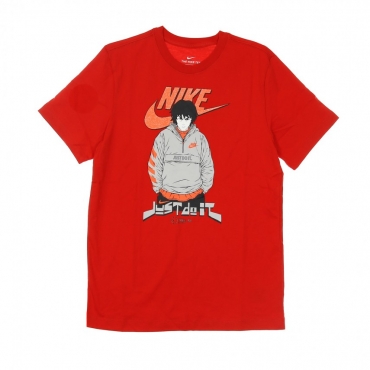 maglietta uomo air tee manga futura man UNIVERSITY RED