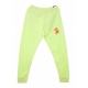 pantalone tuta leggero uomo m sportswear cuffed french terry pant world tour LT LIQUID LIME