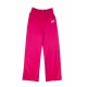 pantalone lungo donna w sportswear air pant poly knit FIREBERRY/WHITE