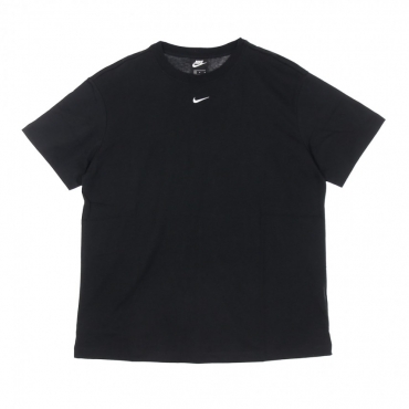 maglietta donna sportswear essential top BLACK/WHITE
