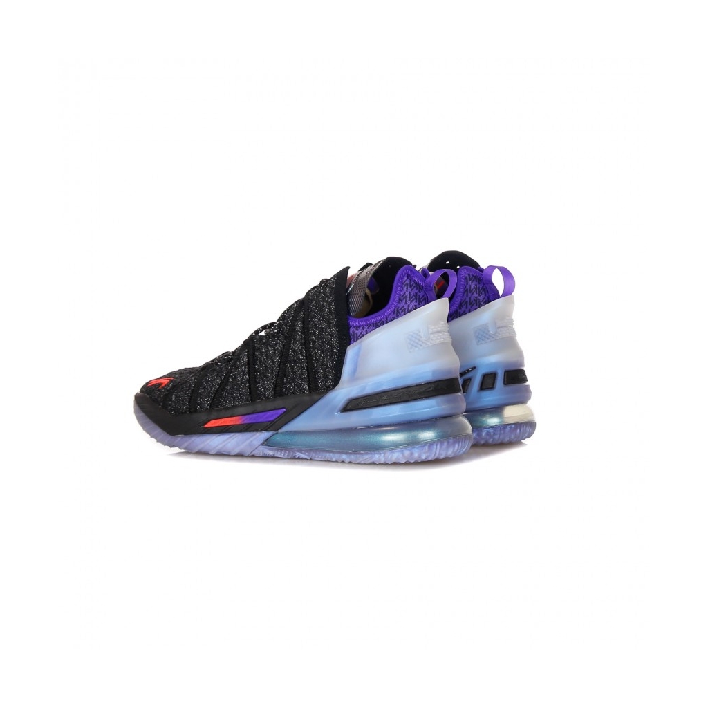 scarpa alta uomo lebron xviii the chosen 2 BLACK/BRIGHT CRIMSON/FIERCE PURPLE