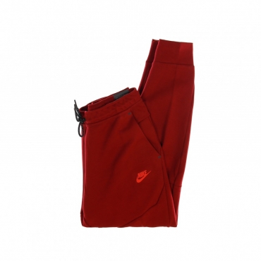 pantalone tuta leggero uomo sportswear tech fleece TEAM RED/UNIVERSITY RED