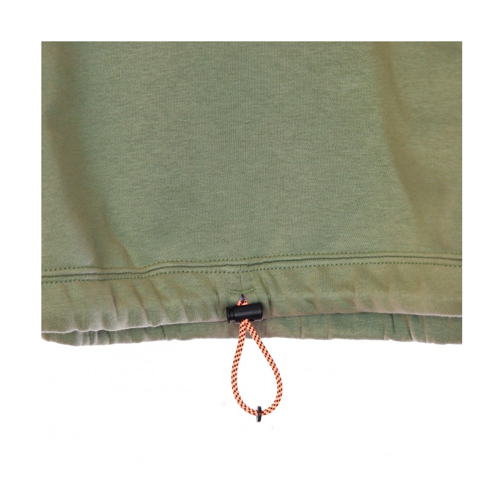 felpa girocollo corta donna w sportswear crew fleece uu LIGHT ARMY/CARGO KHAKI/CARGO KHAKI