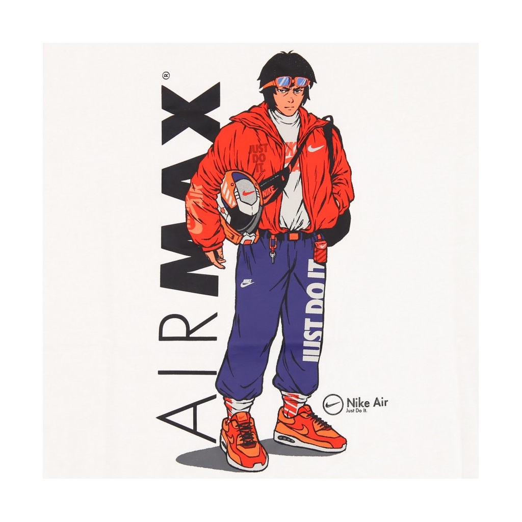 maglietta uomo sportswear manga hypeman tee WHITE