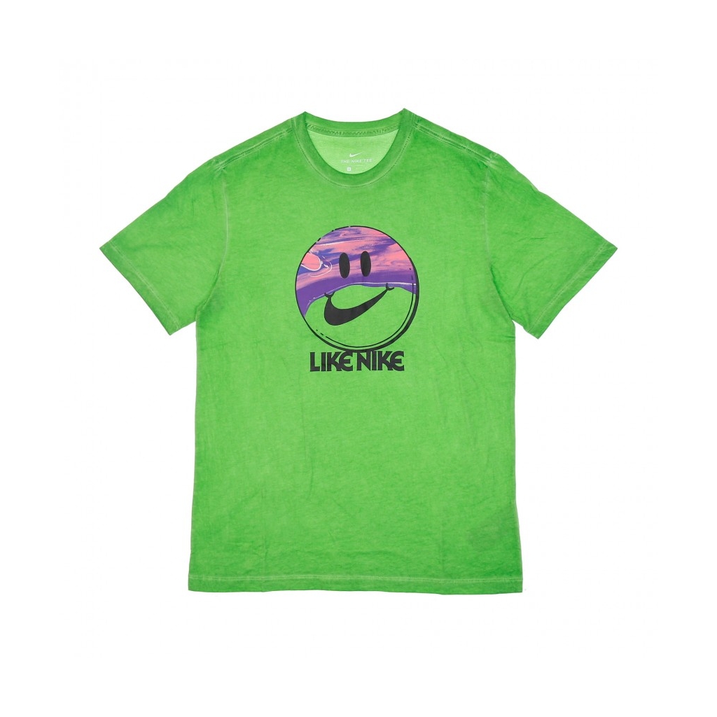 maglietta uomo m sportswear tee spbrk like nike dye MEAN GREEN