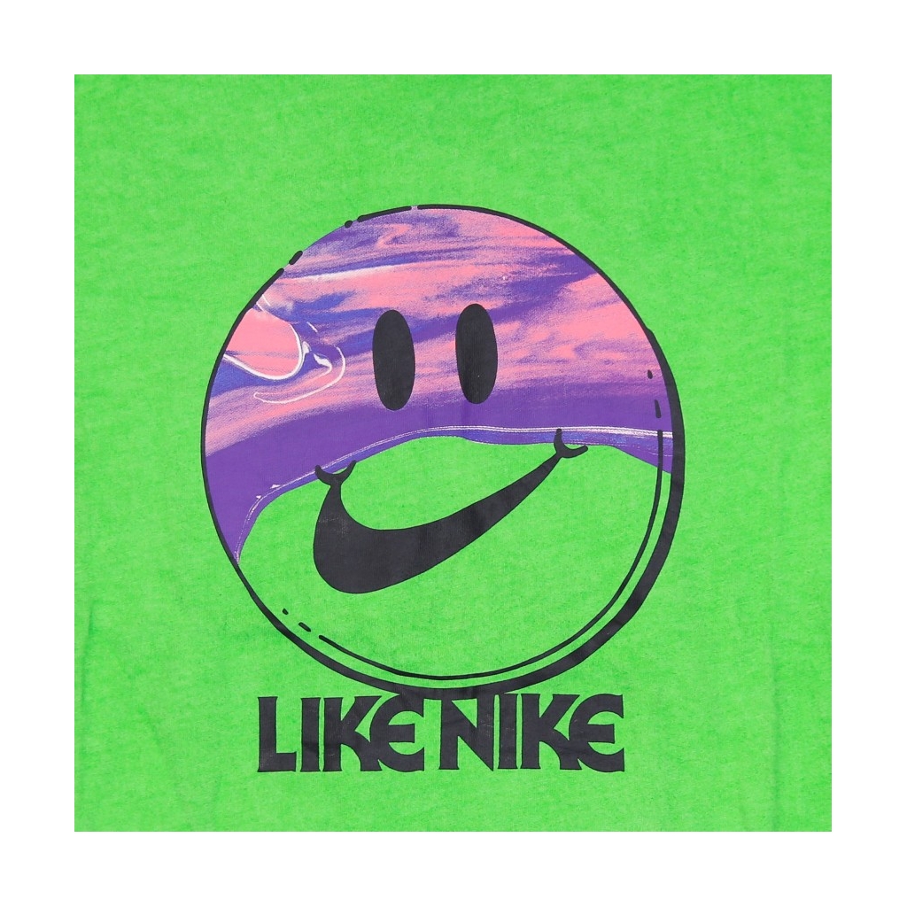 maglietta uomo m sportswear tee spbrk like nike dye MEAN GREEN