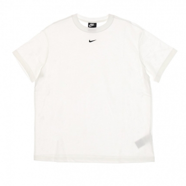 maglietta donna sportswear essential top WHITE/BLACK