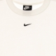 maglietta donna sportswear essential top WHITE/BLACK