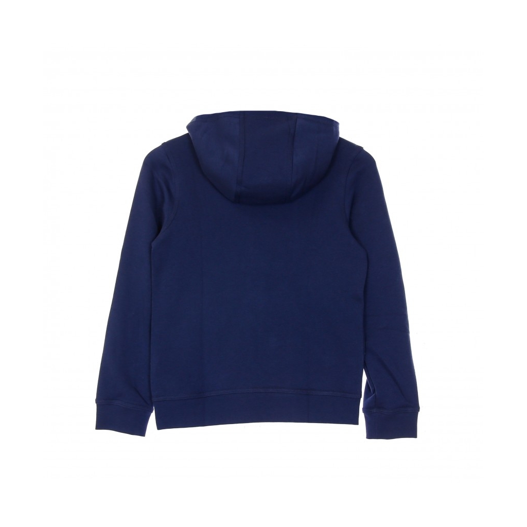 felpa cappuccio zip bambino hoodie club MIDNIGHT NAVY/MIDNIGHT NAVY/WHITE