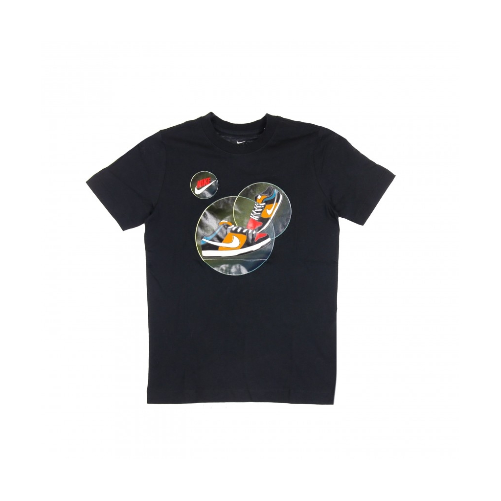 maglietta bambino u sportswear tee dunk bubble BLACK