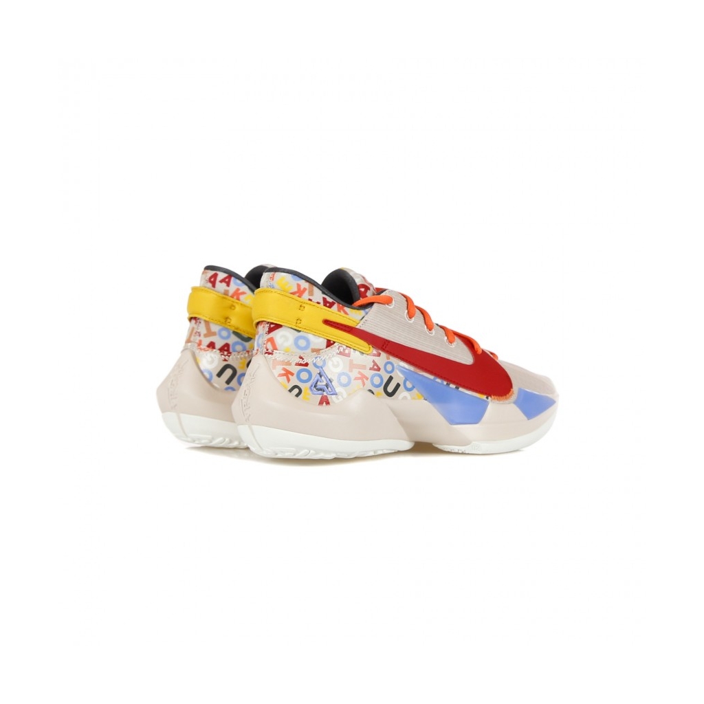 scarpa bassa uomo zoom freak 2 letter bro DESERT SAND/GYM RED/SAIL/CAMELLIA