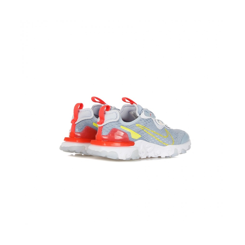 scarpa bassa ragazzo react vision gs LT ARMORY BLUE/HIGH VOLTAGE