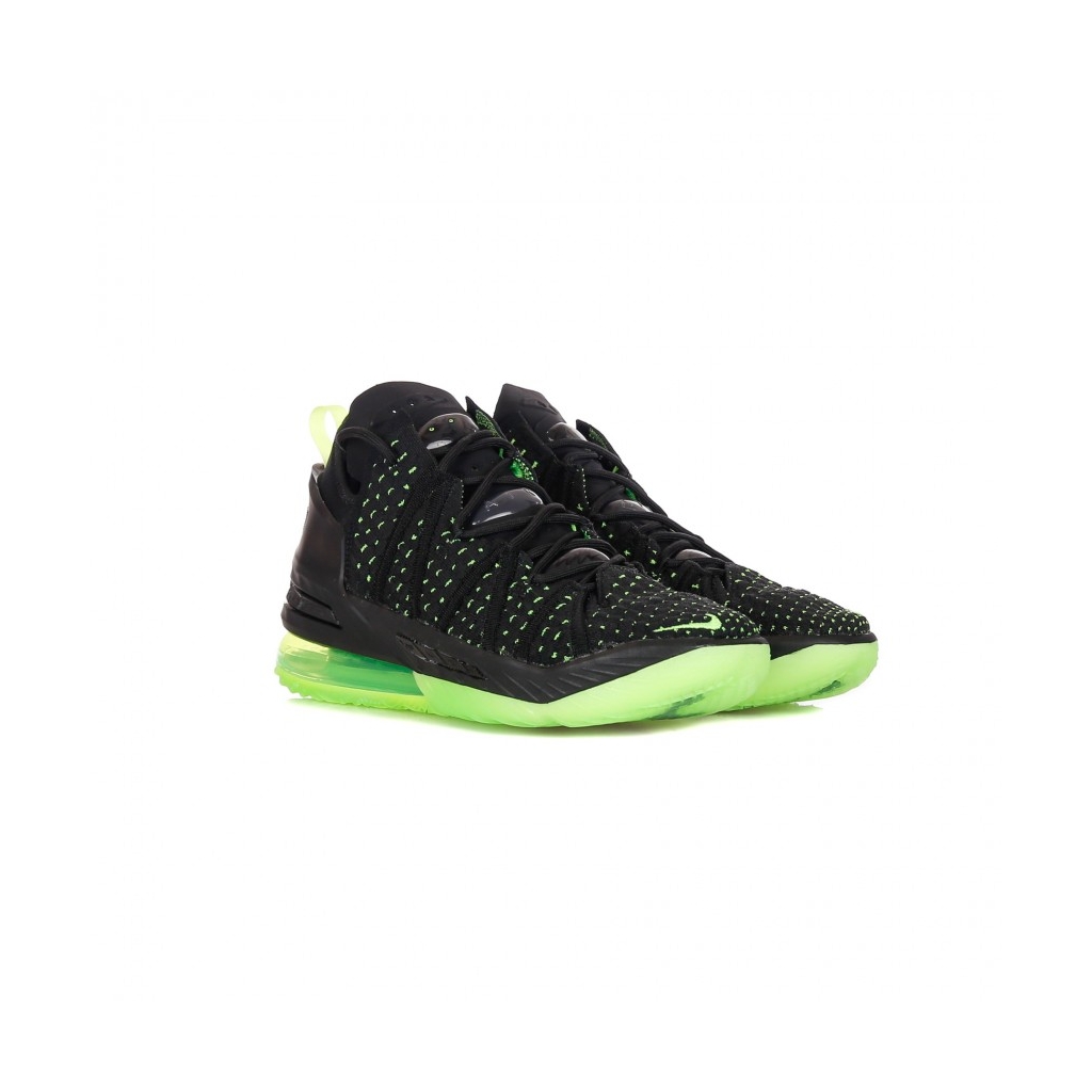 scarpa alta uomo lebron xviii BLACK/ELECTRIC GREEN/BLACK