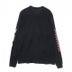 maglietta manica lunga uomo m sport dna hybrid l/s crew BLACK