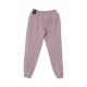 pantalone tuta leggero donna w sportswear millenium essential fleece mr jogger PURPLE SMOKE/WHITE
