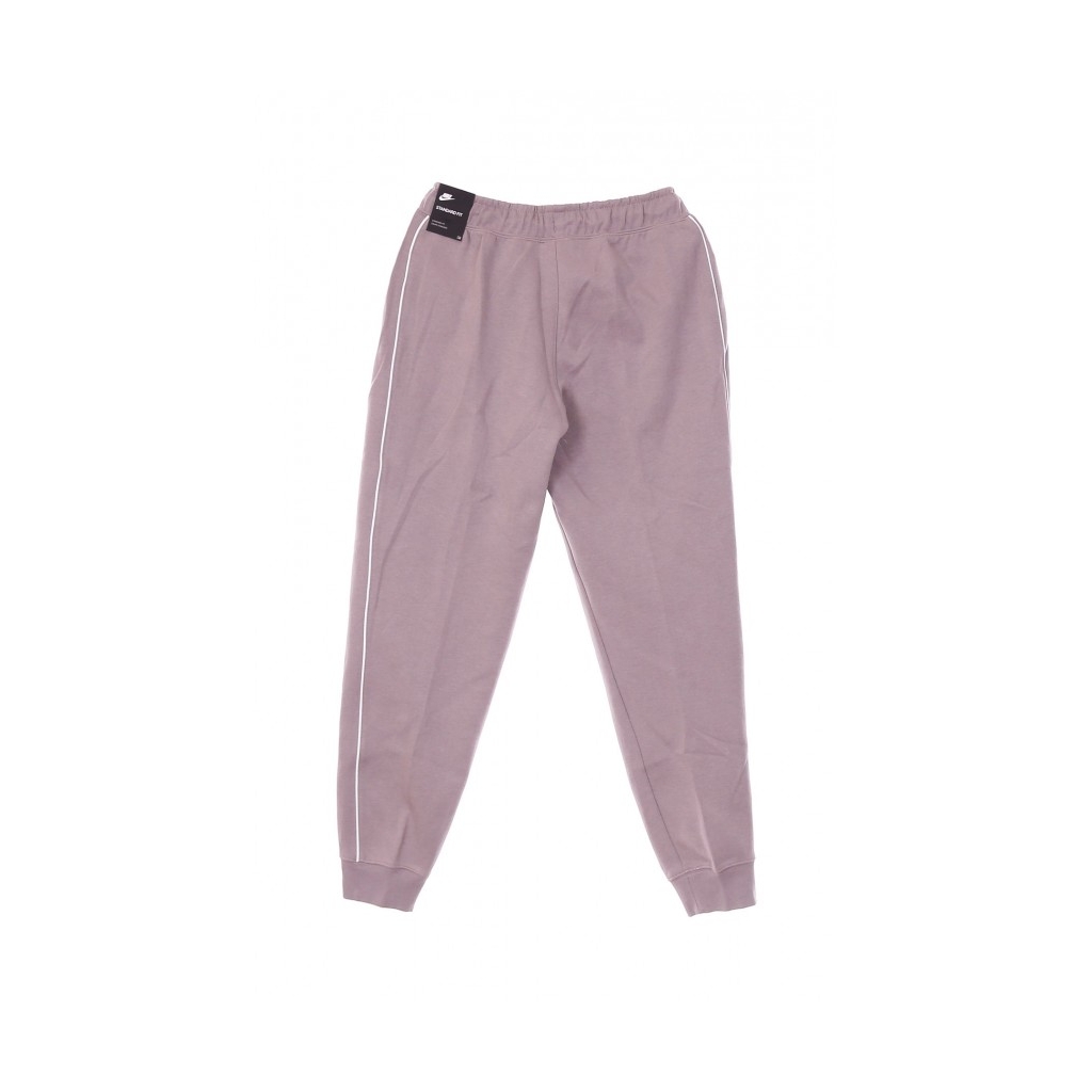 pantalone tuta leggero donna w sportswear millenium essential fleece mr jogger PURPLE SMOKE/WHITE