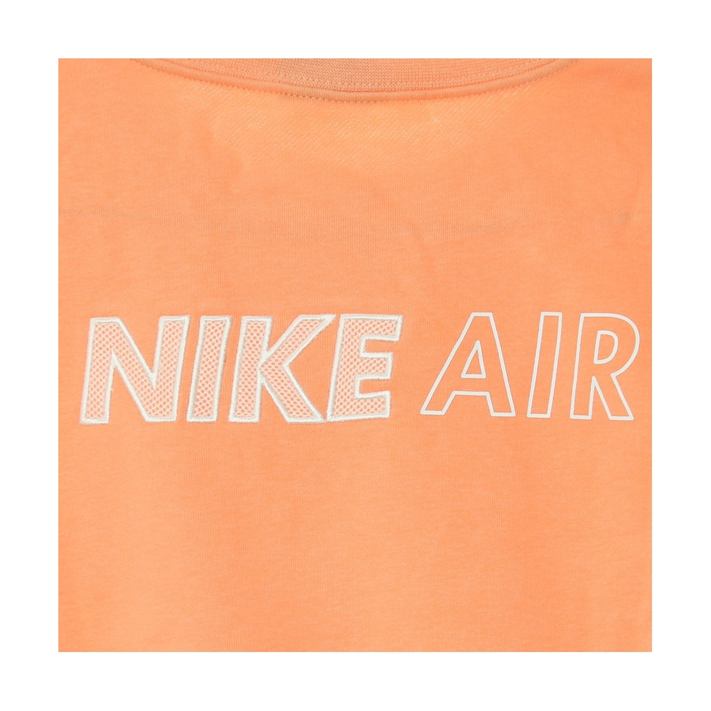 felpa girocollo corta donna sportswear air crew CRIMSON BLISS/WHITE