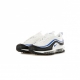 scarpa bassa ragazzo air max 97 gs WHITE/SIGNAL BLUE/BLACK/PURE PLATINUM