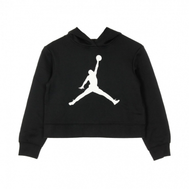 felpa cappuccio bambino jumpman core pullover BLACK