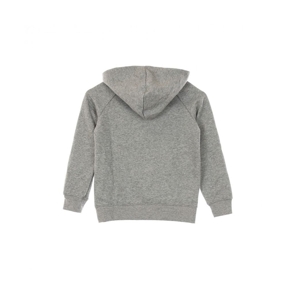 felpa cappuccio bambino jumpman logo pullover GREY HEATHER