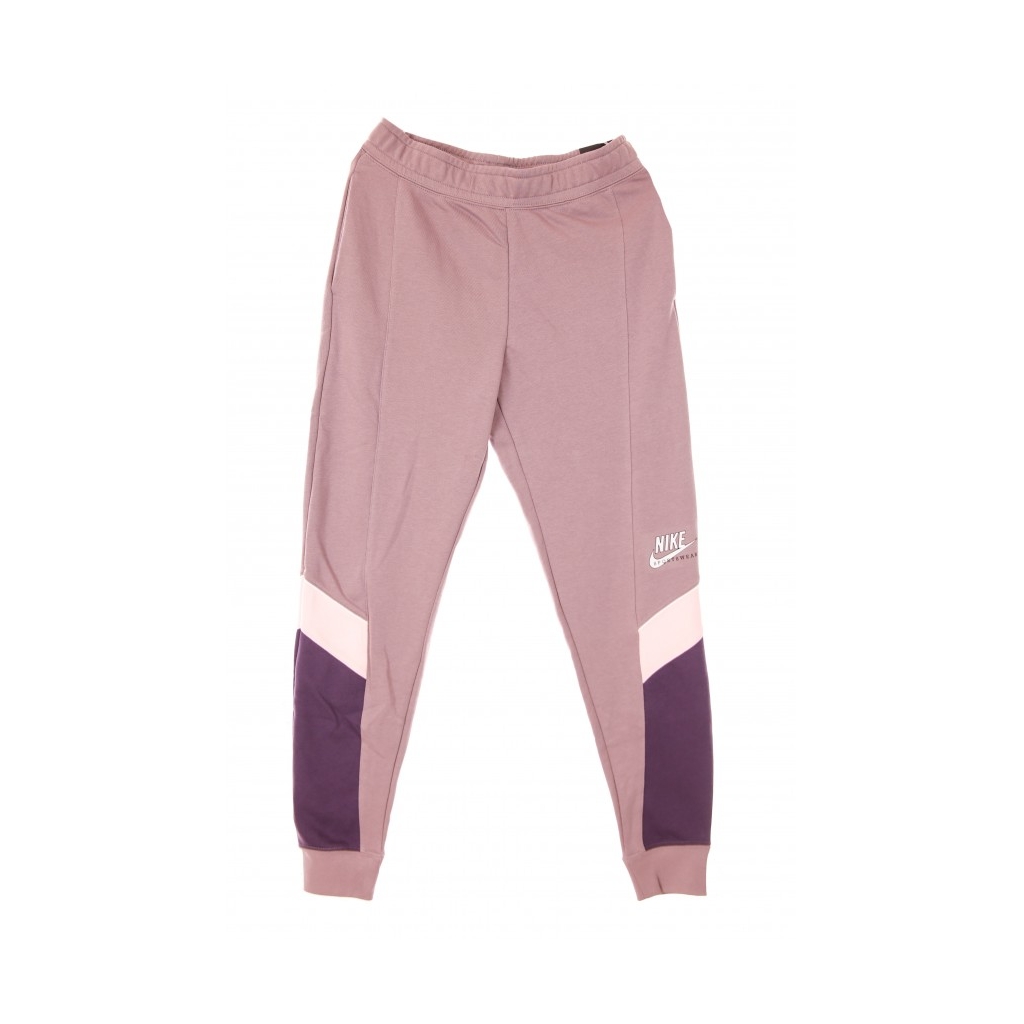 pantalone tuta leggero donna heritage jogger PURPLE SMOKE/DARK RAISIN/WHITE