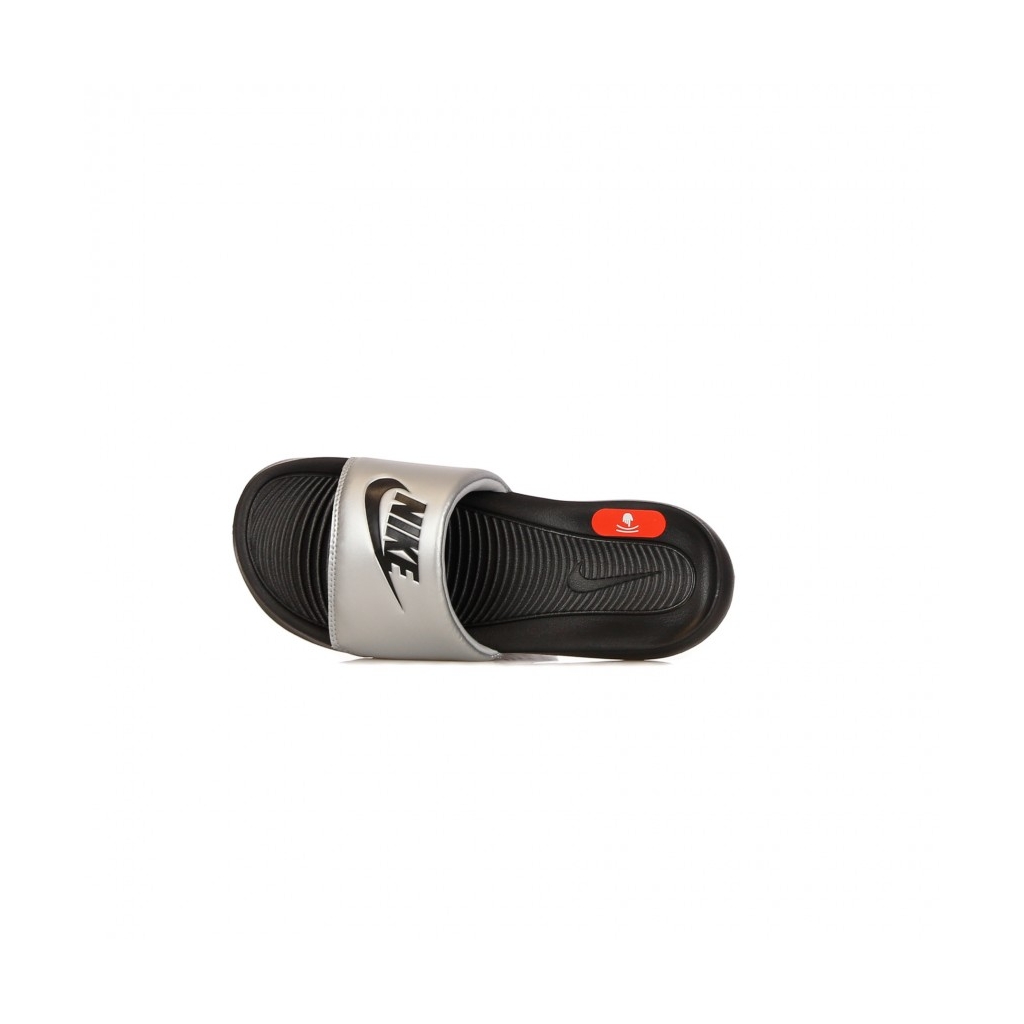 ciabatte donna w victori one slide BLACK/BLACK/METALLIC SILVER
