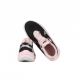 scarpa bassa ragazzo team hustle d 10 gs BLACK/METALLIC SILVER/PINK FOAM/WHITE