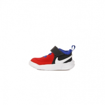 scarpa bassa bambino team hustle d 10 td OFF NOIR/WHITE/UNIVERSITY RED/GAME ROYAL