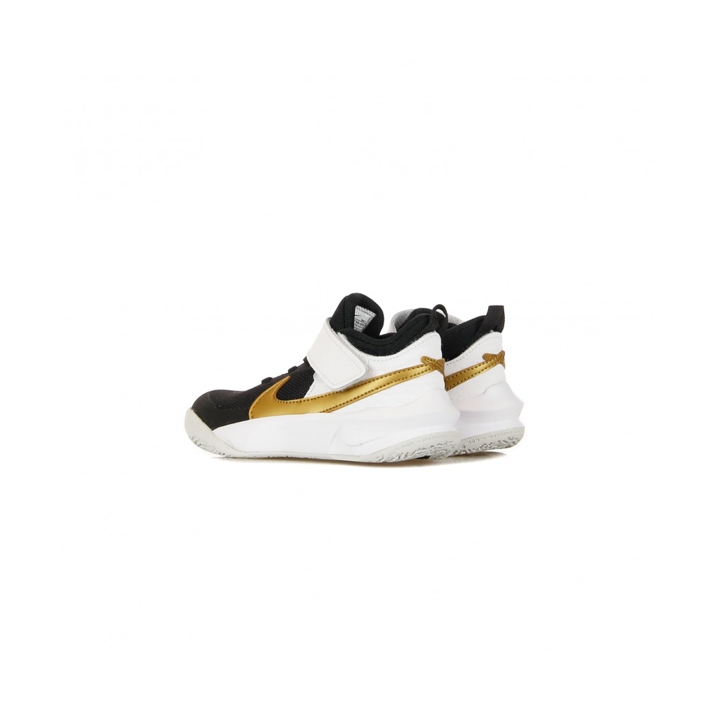 scarpa bassa ragazzo team hustle d 10 gs BLACK/METALLIC GOLD/WHITE/PHOTON DUST