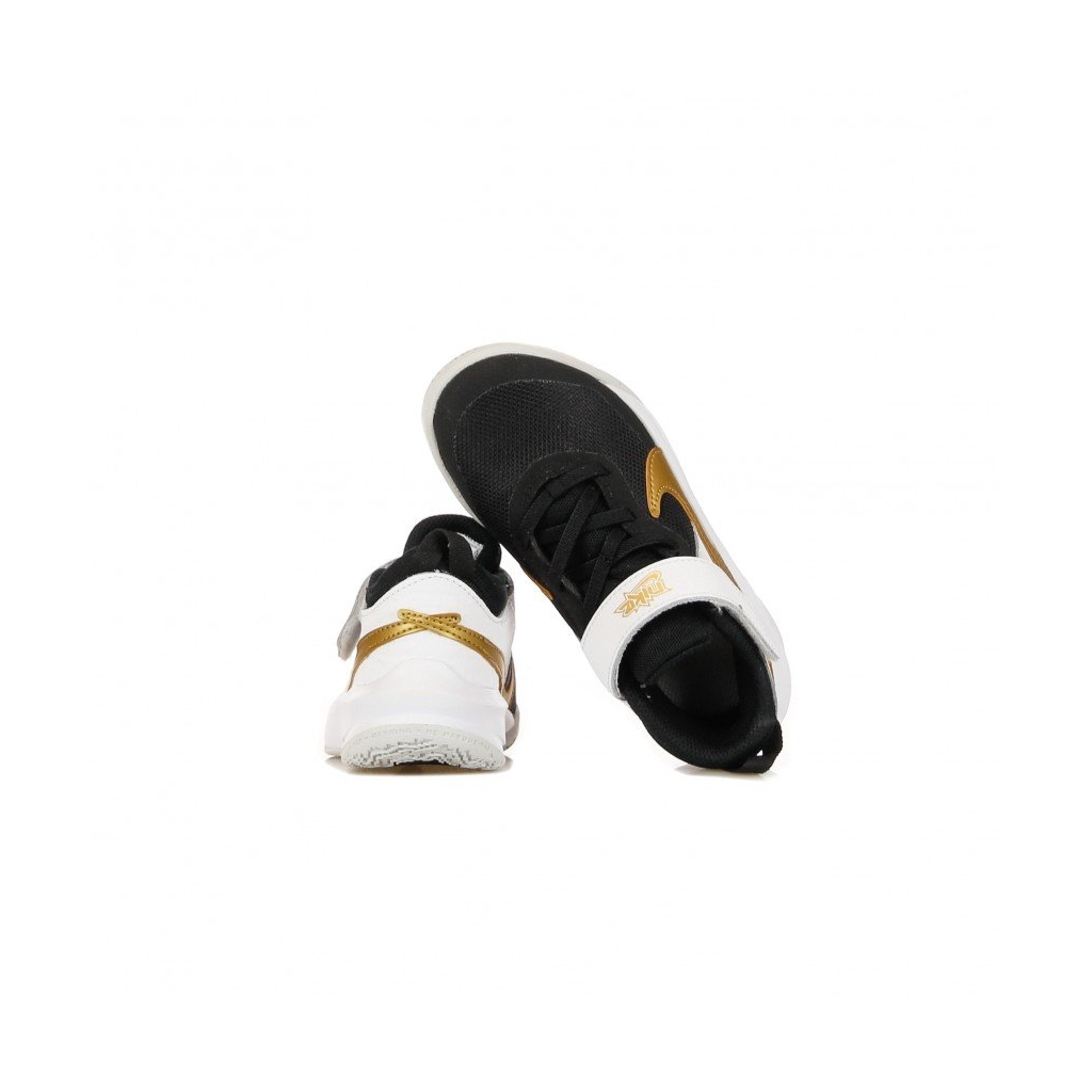 scarpa bassa ragazzo team hustle d 10 gs BLACK/METALLIC GOLD/WHITE/PHOTON DUST