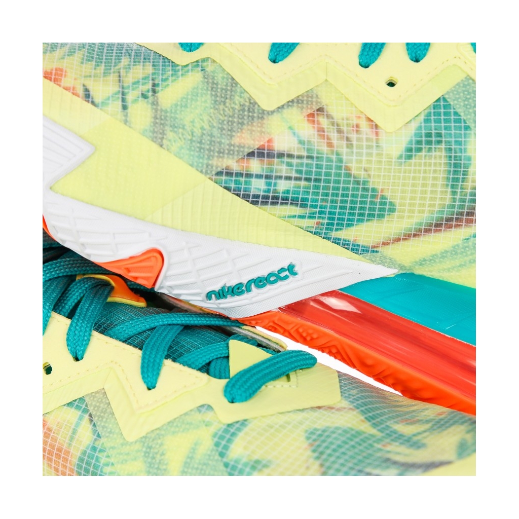 scarpa bassa uomo lebron xviii low WHITE LIME/BRIGHT MANGO/NEW GREEN