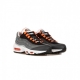 scarpa bassa uomo air max 95 BLACK/AQUAMARINE/TURF ORANGE/WHITE