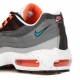 scarpa bassa uomo air max 95 BLACK/AQUAMARINE/TURF ORANGE/WHITE