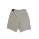 pantalone corto tuta uomo m sportswear club short jersey DK GREY HEATHER/WHITE