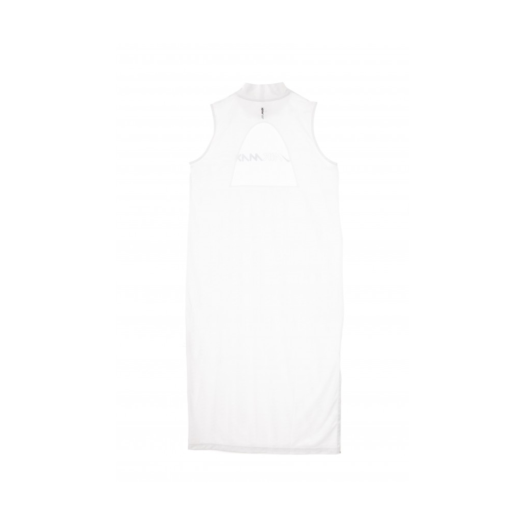 vestito donna w sportswear dress amd WHITE/WHITE/BLACK