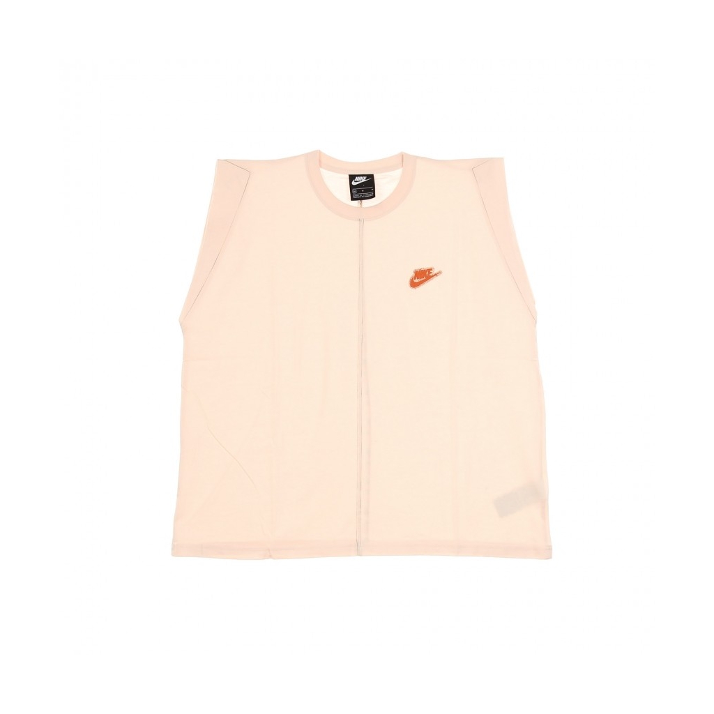canotta donna w sportswear tank earth day ORANGE PEARL/LIGHT SIENNA