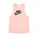 canotta donna w sportswear tank muscle futura new PINK GLAZE/BLACK
