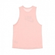 canotta donna w sportswear tank muscle futura new PINK GLAZE/BLACK