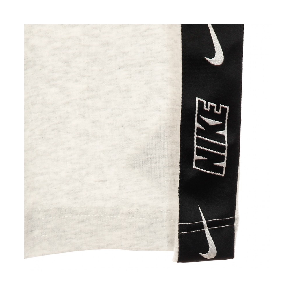 maglietta uomo sportswear short sleeve knit top seasonal BIRCH HEATHER/BLACK