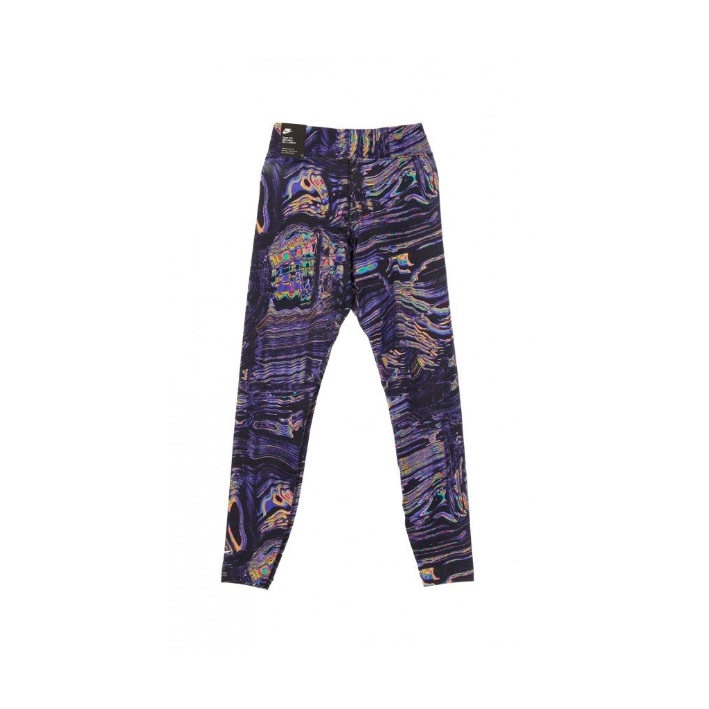 leggins donna w sportswear legging all over print BLACK