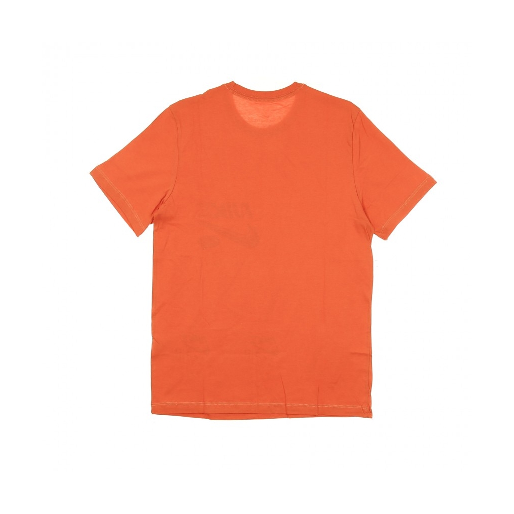 maglietta uomo m sportswear tee multibrand swoosh CAMPFIRE ORANGE