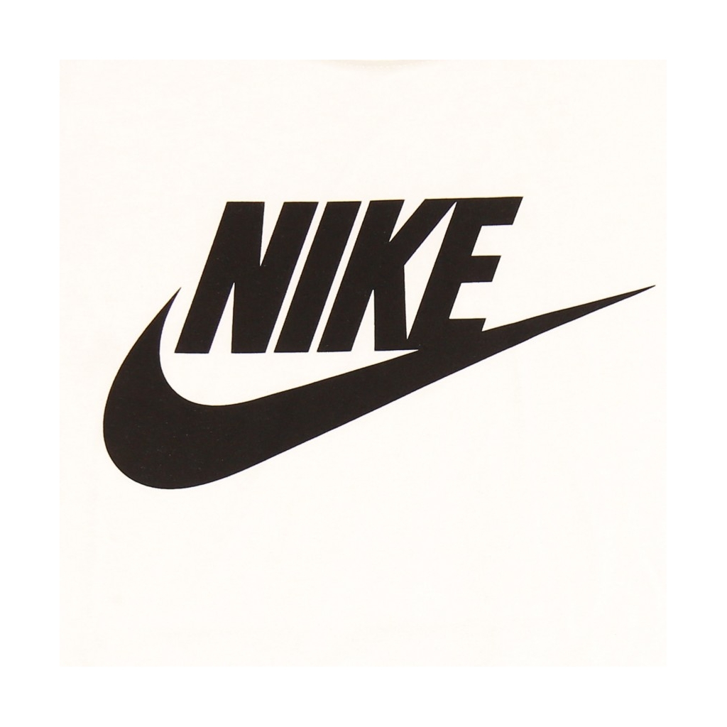 maglietta donna w sportswear tee essential icon future WHITE/BLACK