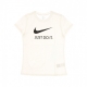 maglietta donna w sportswear tee just do it slim WHITE/BLACK